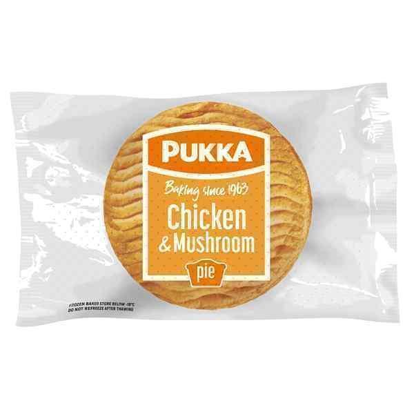 PUKKA CHICKEN & MUSHROOM PIE 1x12