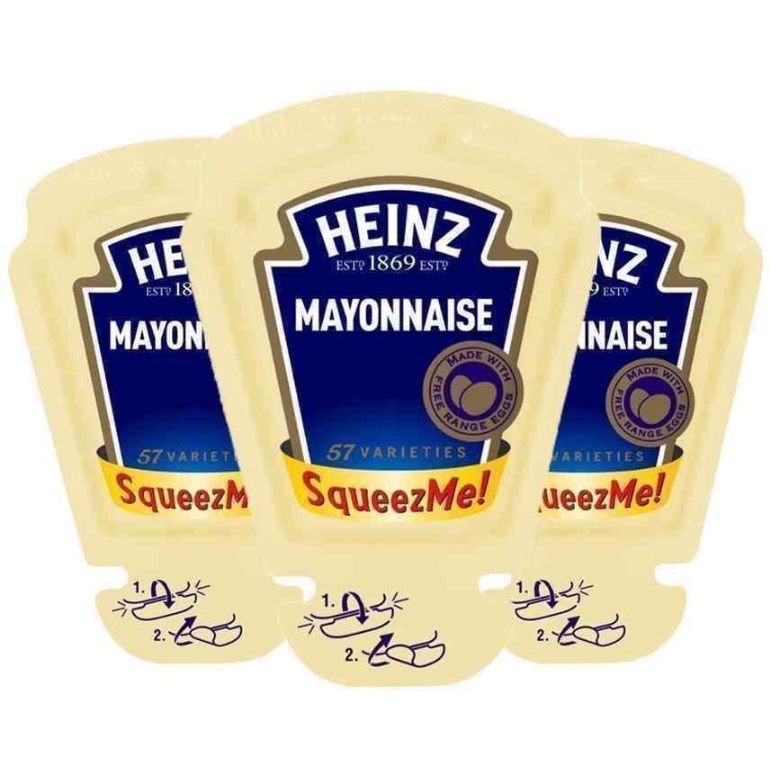 HEINZ SQUEEZEME MAYONNAISE 100x26g