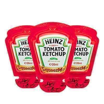 HEINZ SQUEEZEME TOMATO KETCHUP 100x26g