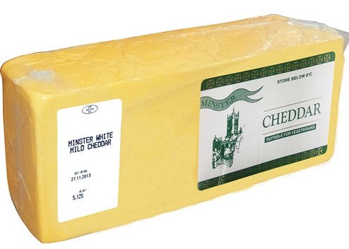 NEW  CAL VALE MILD BLOCK CHEESE 1x5kg